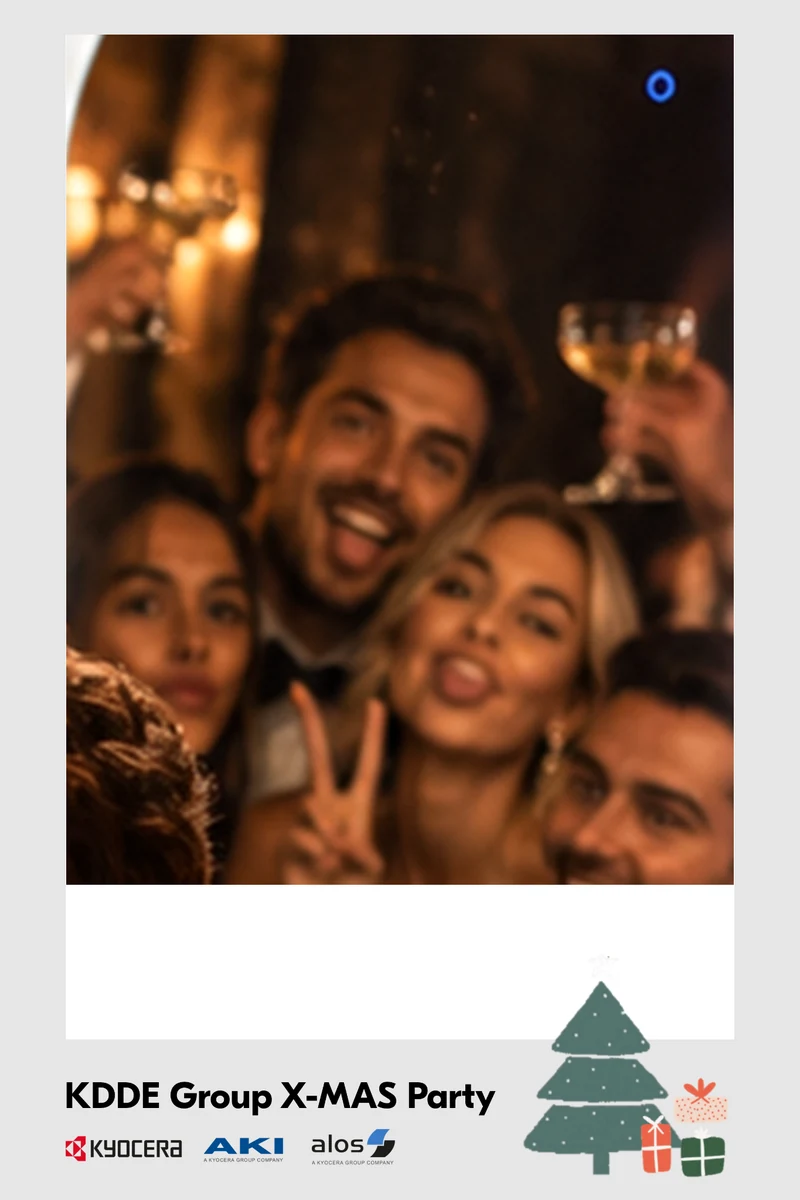 Firmenfeier – individuelles Fotospiegel Layout